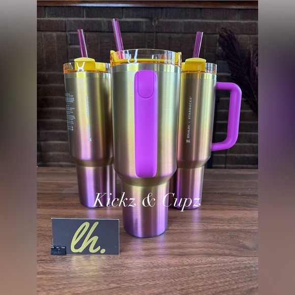 Unreleased Stanley x Starbucks Summer Sunset Gradient 40oz Tumbler Quencher - Picture 2 of 6